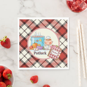 Potluck Paper  Napkin