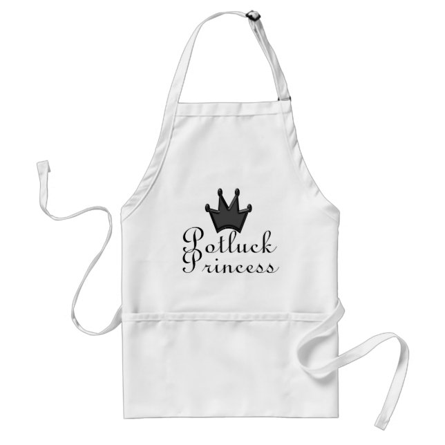 Potluck Princess Standard Apron (Front)