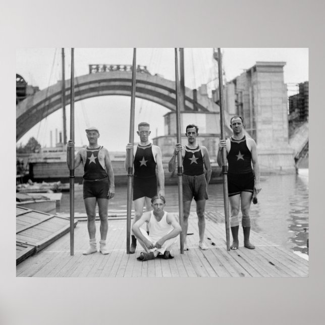 Potomac Boat Club Crew, 1921 Poster (Front)