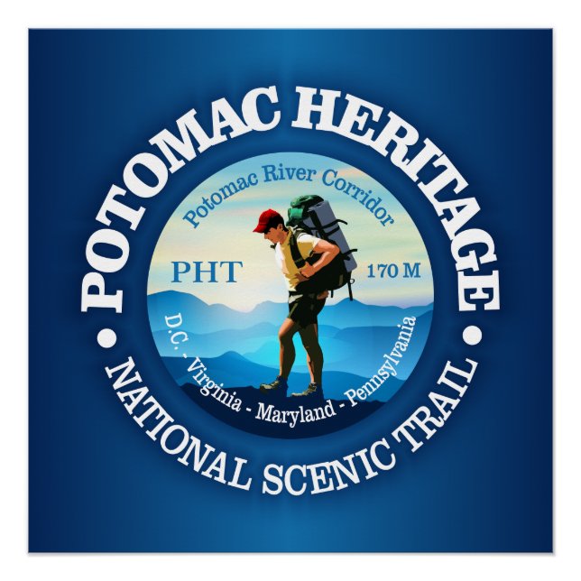 Potomac Heritage Trail (C) Poster (Front)