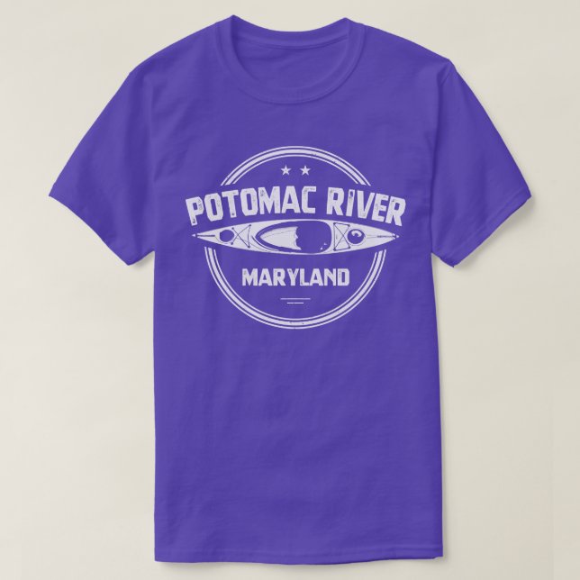Potomac River Maryland T-Shirt (Design Front)