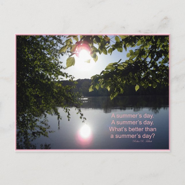 Potomac Summer Day Postcard (Front)