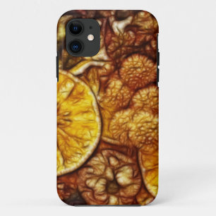 Potpourri Oranges Fractal iPhone 11 Case