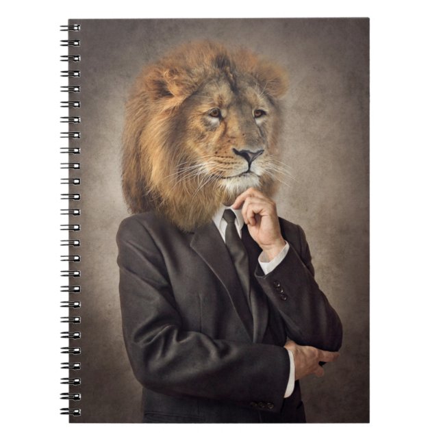 Potrait of A Lion Notebook (Front)