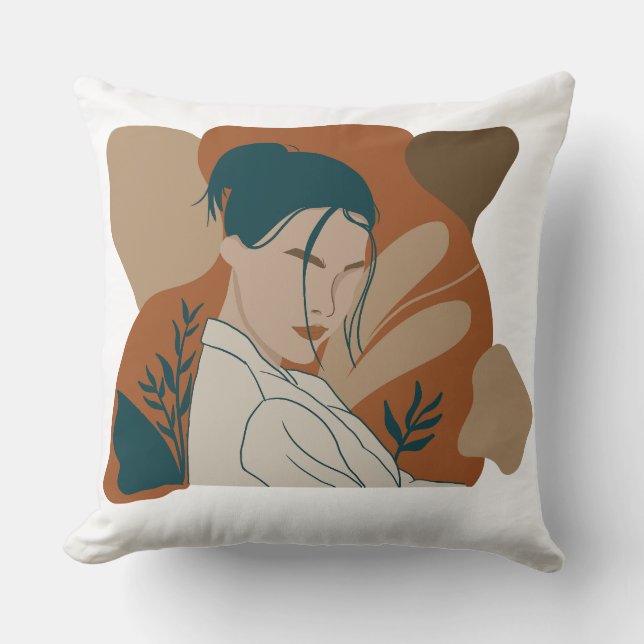 potraits cover with boho colour cushion (Front)