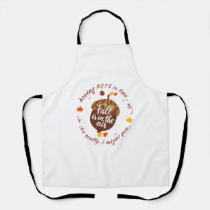 Pots Fall Theme All-Over Print Apron
