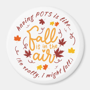 Pots Fall Theme Magnet