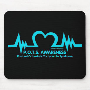 POTS...heartbeat Mouse Mat