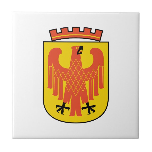 Potsdam flag city germany symbol emblem tile (Front)