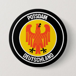 Potsdam Round Emblem 7.5 Cm Round Badge
