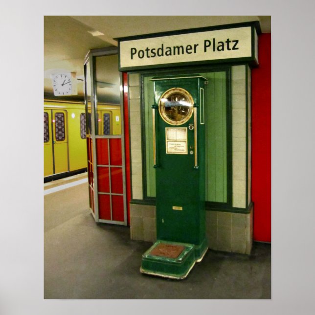 Potsdamer Platz Poster (Front)