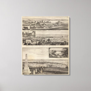 Pottawatomie County Farm, Junction City, Kansas Canvas Print