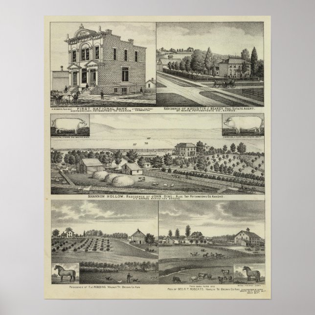 Pottawatomie, Kansas Poster (Front)