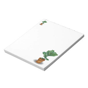 Potted Fiddle-Leaf-Fig Plant Notepad