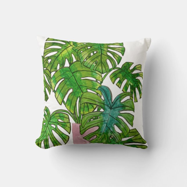 Potted Jungle I Cushion (Front)