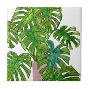 Potted Jungle I Tile