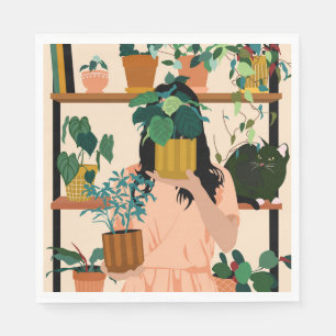 Potted Oasis Napkin