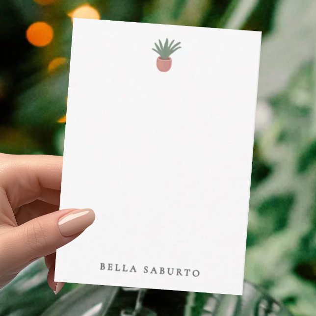 Potted Plant Personal Card (Creator Uploaded)