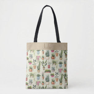 Potted Plants Jamboree Personalised Tote