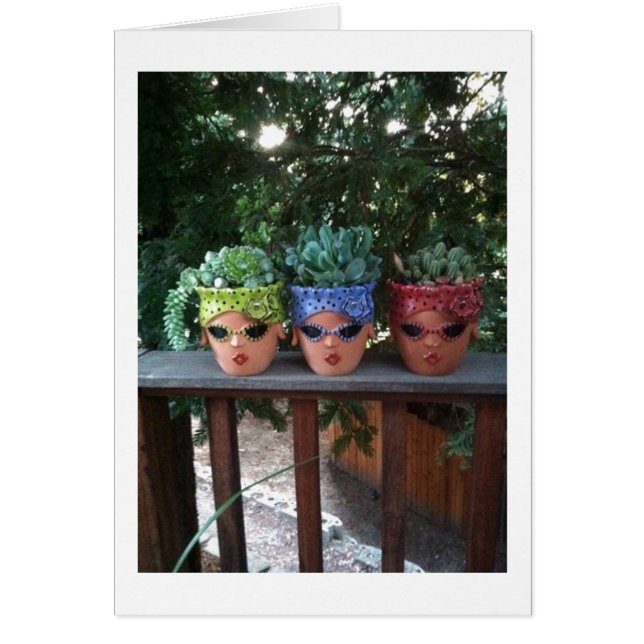 POTTED PLANTS SAY IN AWE THAT YOU ARE **50** (Front)