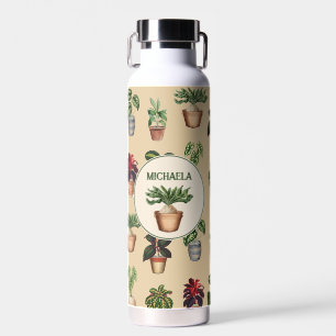 Potted Plants Terracotta Pots Name Water Bottle