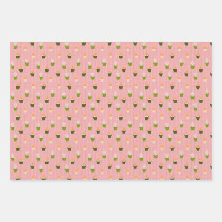 Potted Plants Wrapping Paper Sheets