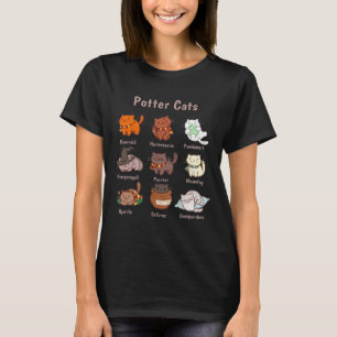 Potter Cats For Cat Lovers T-Shirt