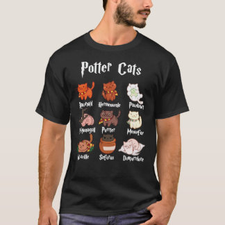 Potter Cats Harry Pawter Classic T-Shirt
