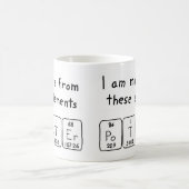 Potter periodic table name mug (Center)