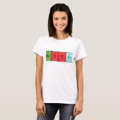 Potter periodic table name shirt (Front Full)