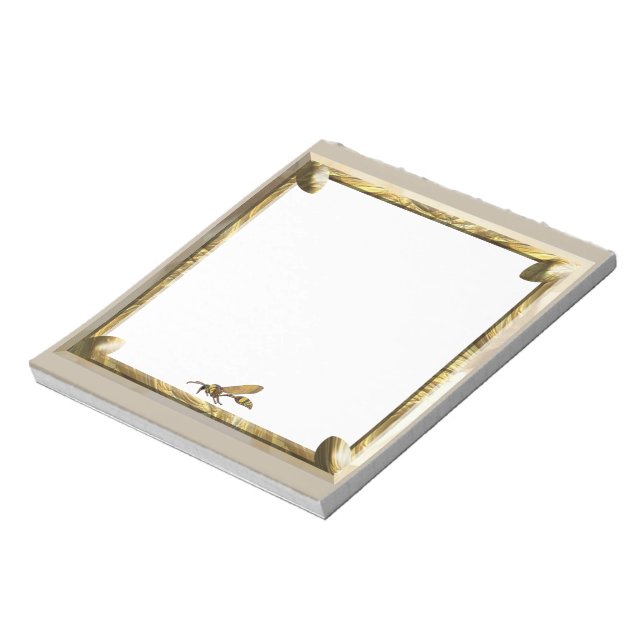 Potter Wasp Notepad (Rotated)