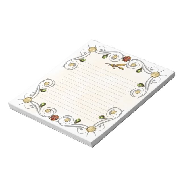 Potter Wasp Notepad (Rotated)