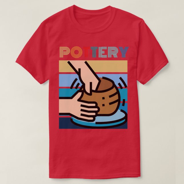 Pottery 14 T-Shirt (Design Front)
