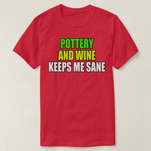 Pottery 9 T-Shirt (Design Front)