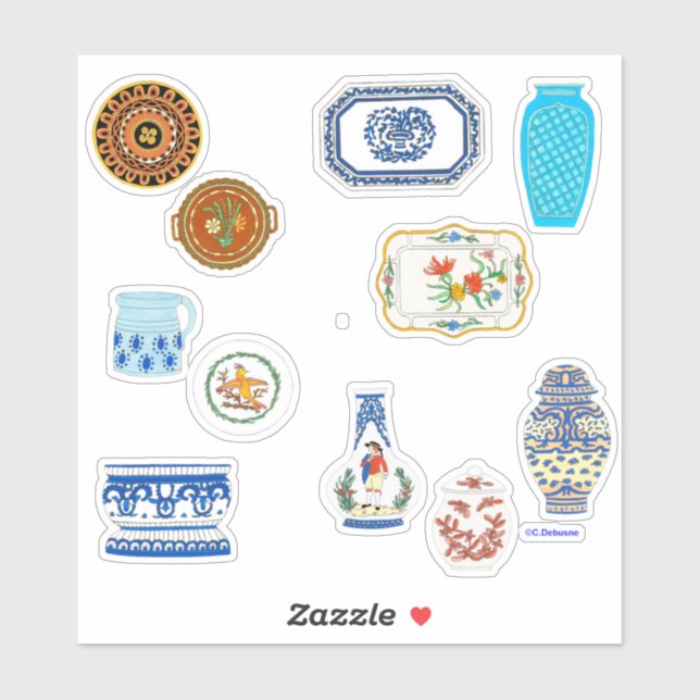 Pottery and earthenware (Sheet)