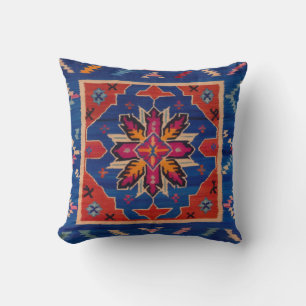 Pottery Barn Blue Kilim Pillows: Timeless Artistry Cushion