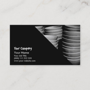 Pottery bowls business card