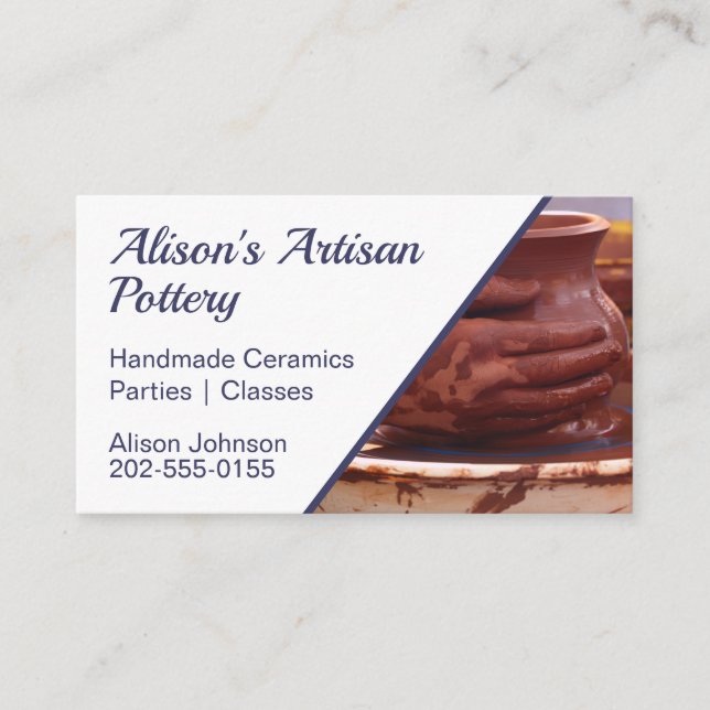 Pottery Business Card (Front)