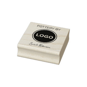 Pottery By Rubber Stamp