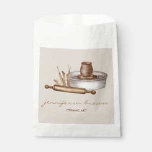 Pottery Ceramics customer gift Favour Bags
