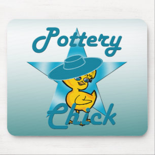 Pottery Chick #7 Mouse Mat