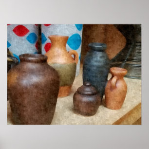 Pottery Display Poster