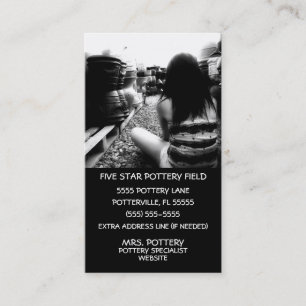 Pottery Field Business Card