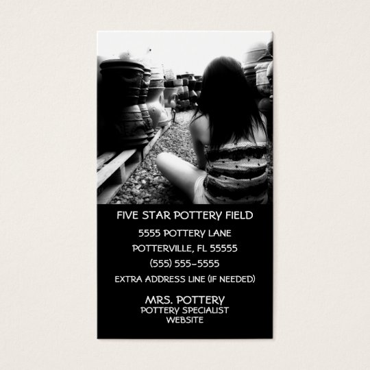 Pottery Field Business Card