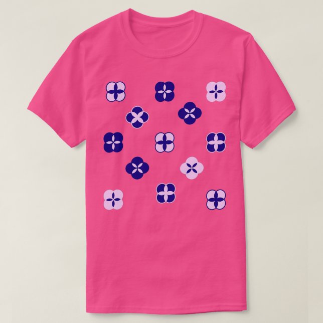 Pottery floral pattern T-Shirt (Design Front)