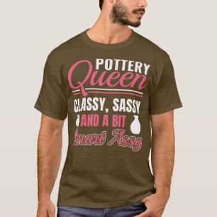 Pottery Funny Potter Women Clay Kiln T-Shirt