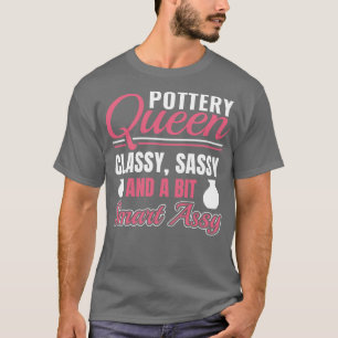 Pottery Funny Potter Women Clay Kiln T-Shirt