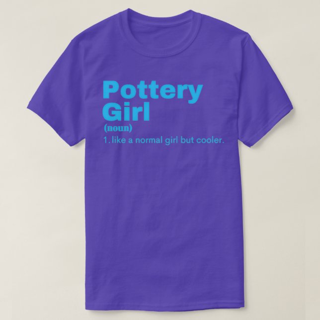 Pottery Girl Pottery 4 T-Shirt (Design Front)