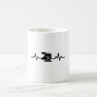 Pottery Heartbeat Ceramist Ceramicist Coffee Mug