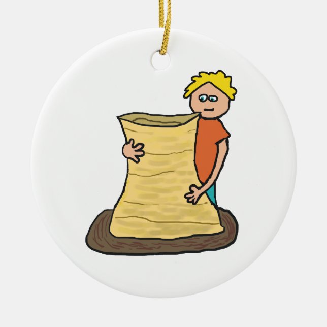 Pottery Making Ceramic Tree Decoration (Front)